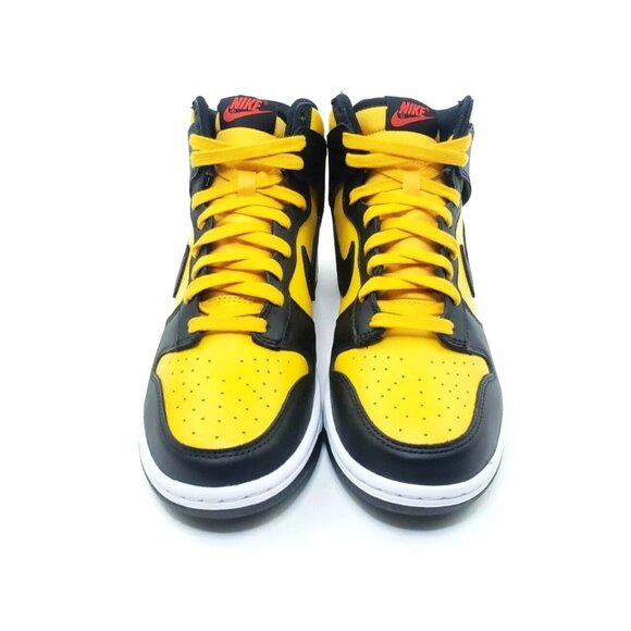 Nike Dunk Retro High Sneaker Shoe University Gold Black White Mens US 8 main image 6